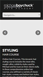 Mobile Screenshot of onlinehaircourses.com